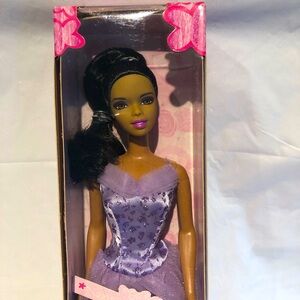 Vintage 2005 BARBIE DOLL / First Ballet Lesson/New in Box/African American J1778